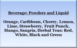 beverage powder flavors