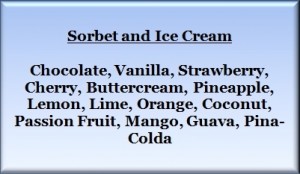 sorbet and flavor development