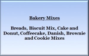 bakery mixes and bread