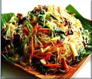 asian food and meal
