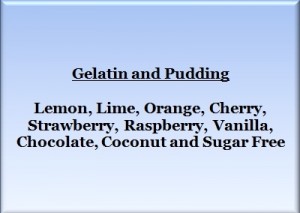 pudding flavors